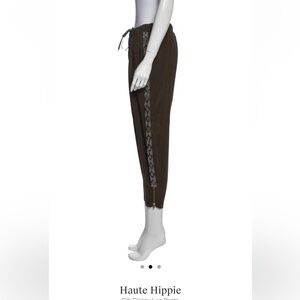 Haute Hippie Silk Capri
